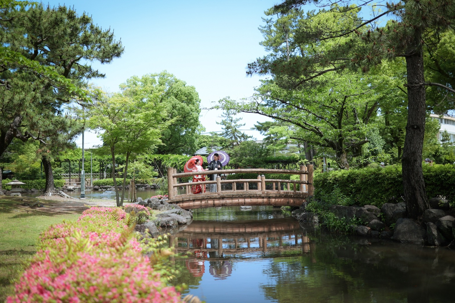 公園内